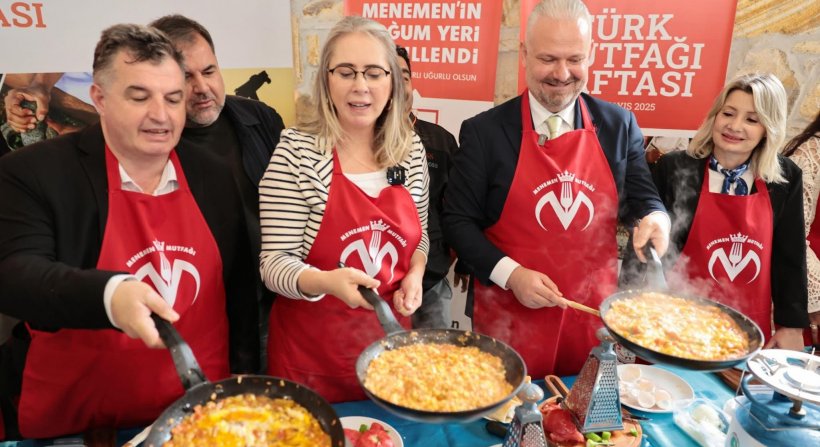 COĞRAFİ İŞARETLİ MENEMEN YAPILDI