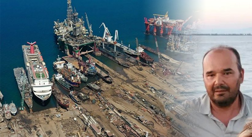 Aliağa Gemi Söküm Tesisleri'nde bir işçi daha hayatını kaybetti