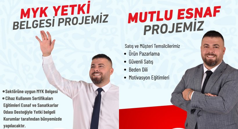 Ozan Yıldızbaş'tan Esnafa İki Güçlü Proje