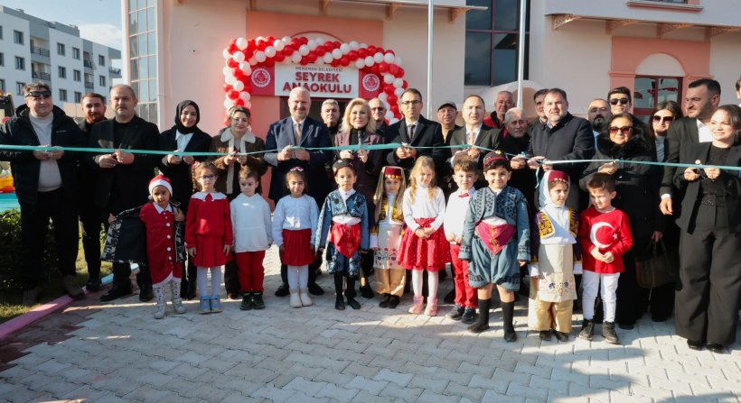 Menemen Belediyesi Seyrek Anaokulu açıldı