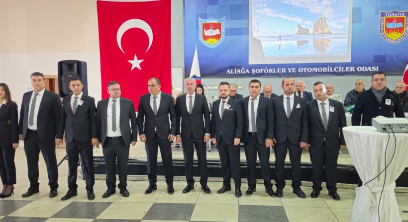 Aliağa Şoförler Odası'nda Başkanlık Yarışını Seyhan Öz Kazandı