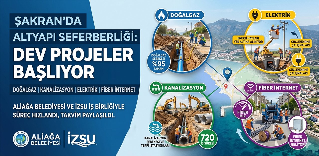 Şakran'da Altyapı Seferberliği