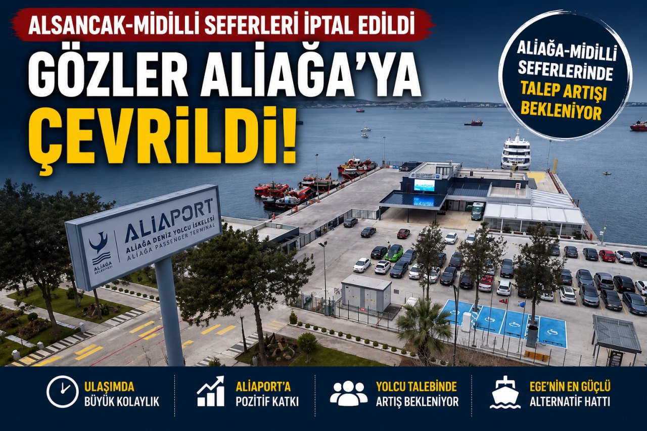 Alsancak-Midilli Seferlerinin İptali Aliağa Hattına Talebi Artırabilir