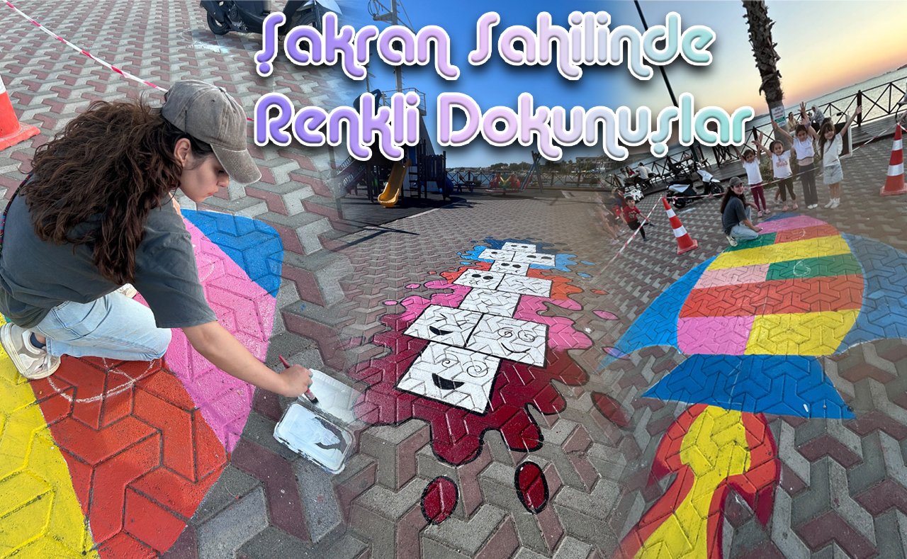 Şakran Sahilinde Renkli Dokunuşlar