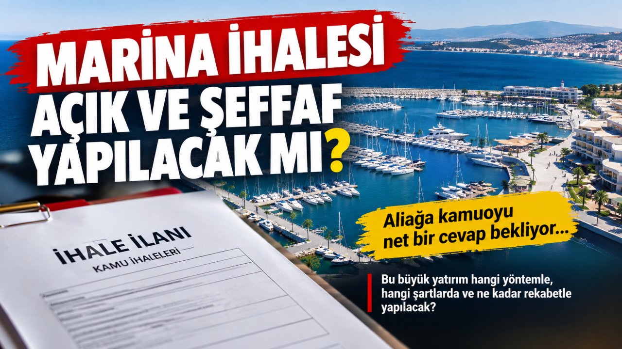 CHP'den marina ihalesi için açıklık çağrısı